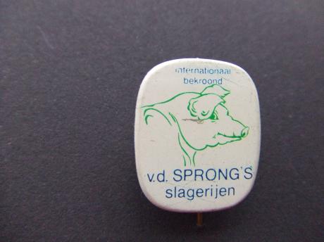 V.d. Sprong's slagerijen groen